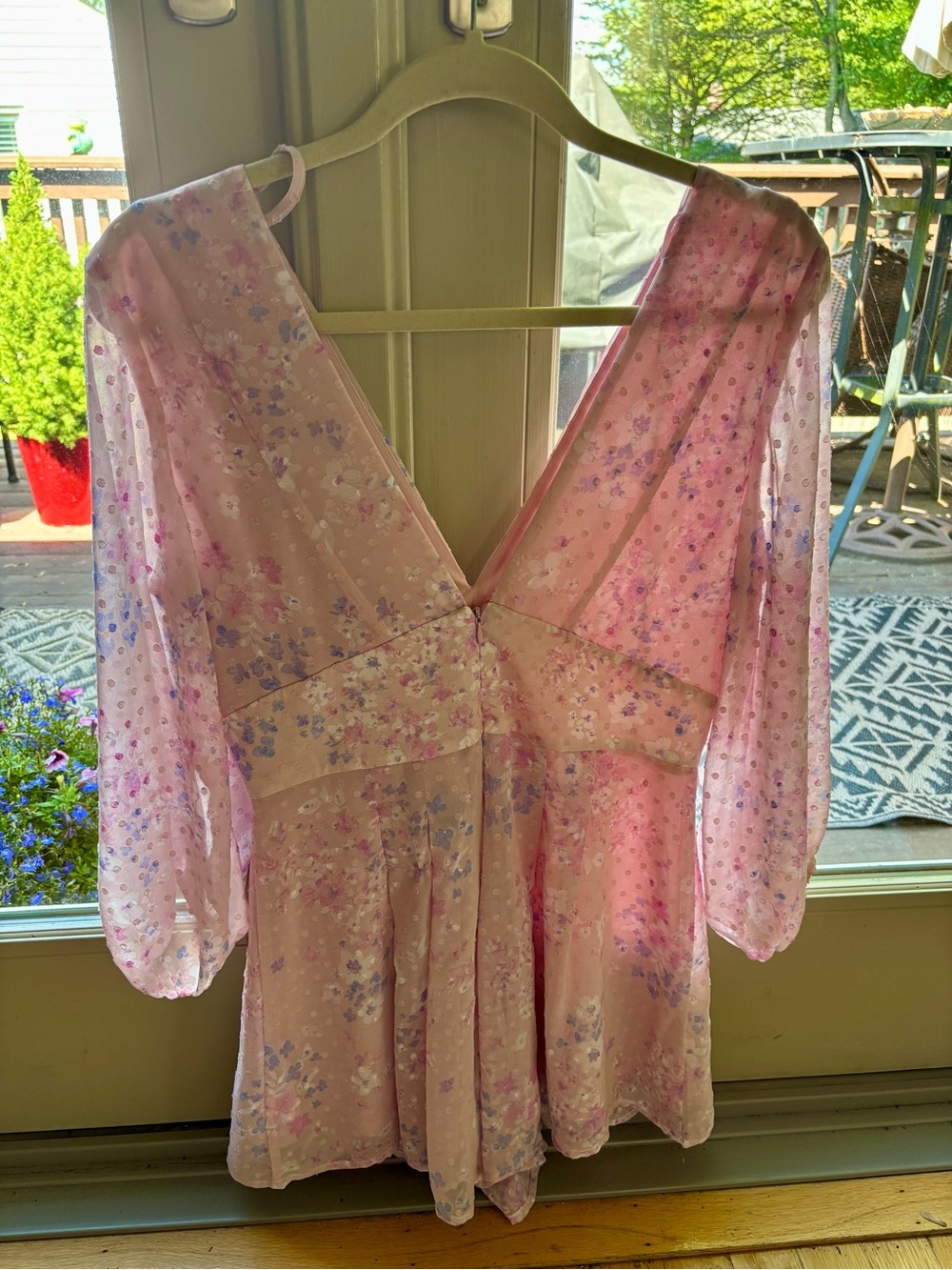 Francesca's Floral Romper